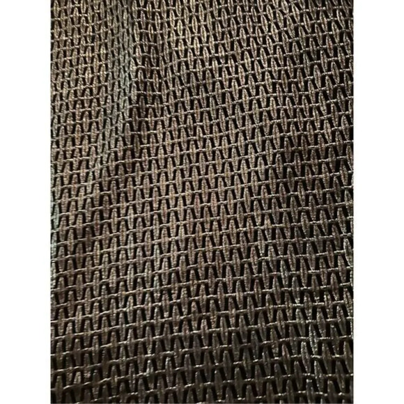 Calvin Klein Metallic‎ Crew Neck Top Size 3x Gold/Black - Picture 4 of 4